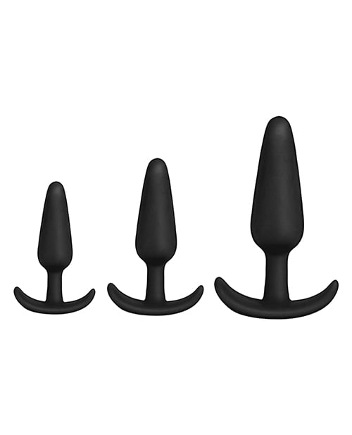 Doc Johnson - In A Bag Anal Trainer Set (Black) - Black