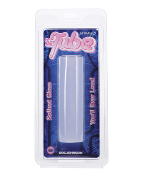 Doc Johnson - The Tube Love Glove Textured Masturbation Sleeve (Clear) - Clear