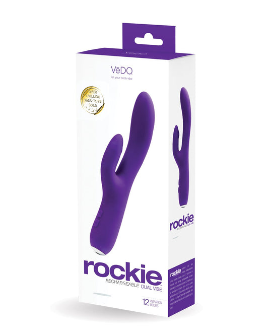 VeDO - Vibrator Aksi Ganda Rockie Isi Ulang (Biru)