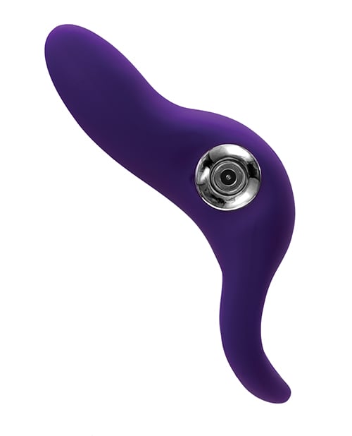 VeDO - Sexy Bunny Rechargeable Vibrating Cock Ring (Purple) - Purple