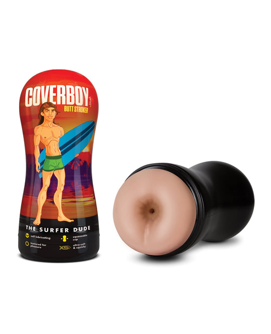 Blush Novelties - Coverboy The Surfer Dude Masturbator Pria Realistis (Krem)