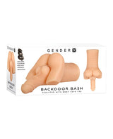 Gender X - Backdoor Bash Realistic Ass Masturbator (Beige) - Beige