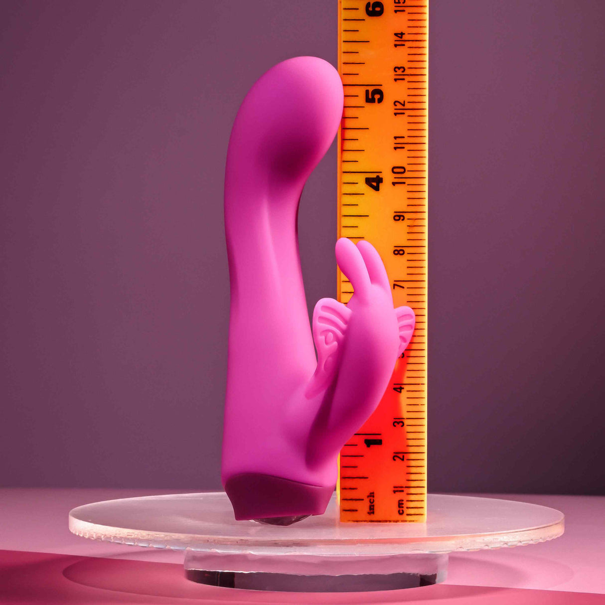 SELOPA - Butterfly Love Rechargeable Rabbit Vibrator (Pink)