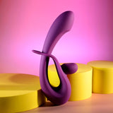 Playboy - Cha Cha Slide Adjustable Rechargeable Rabbit Vibrator (Purple)
