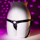 Evolved - Giving Vibes Remote-Controlled Strap-On Vibrator (Black)