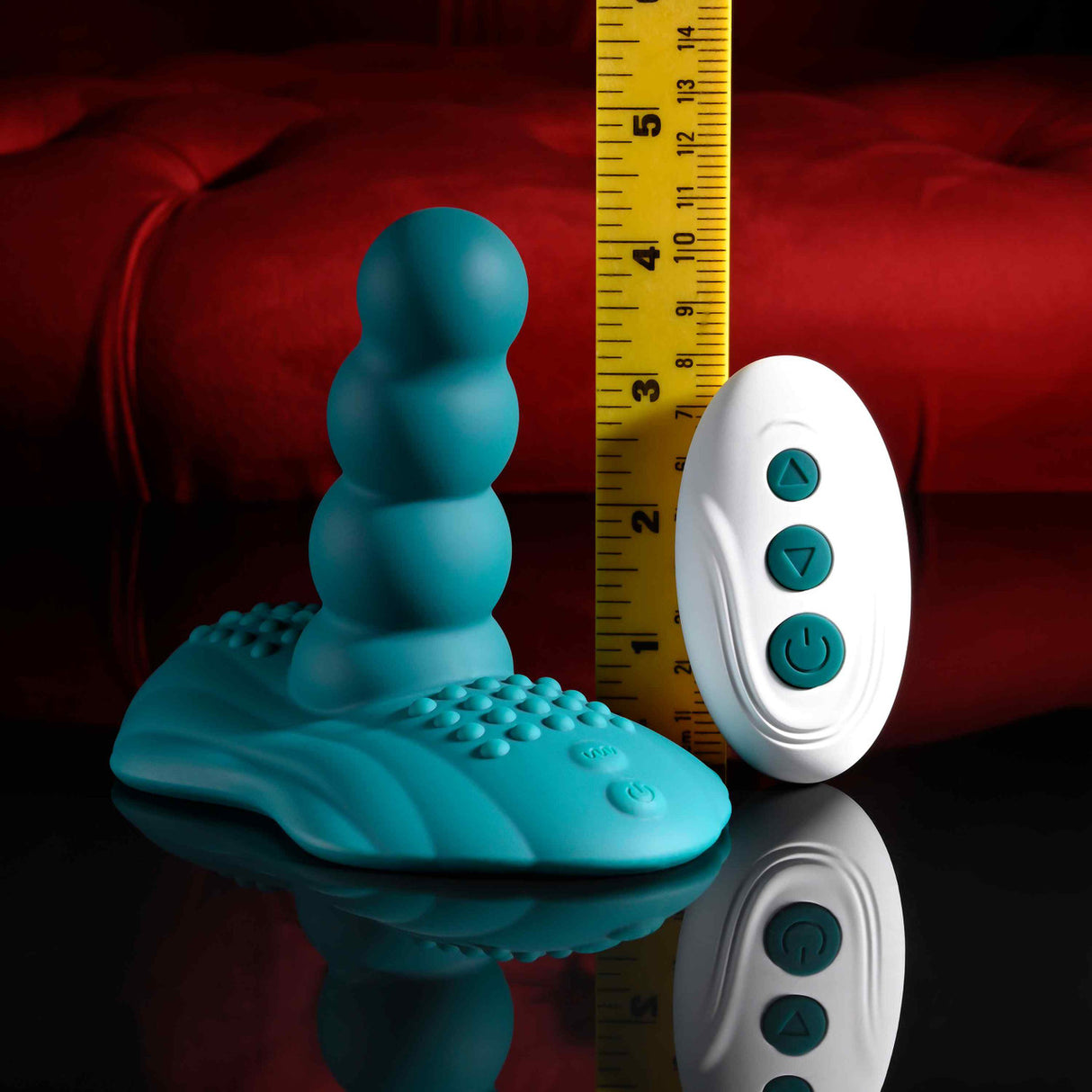 Playboy - Have A Seat Remote-Controlled Ride-On Vibrator (Green)