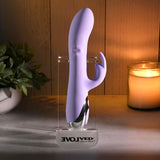 Evolved - Vibrator Kelinci Berputar Spinderella (Ungu)
