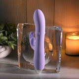 Evolved - Vibrator Kelinci Berputar Spinderella (Ungu)