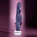 Evolved - Bow Down Rechargeable Rabbit Vibrator (Purple)