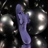 Evolved - Vibrator Kelinci Isi Ulang Wings of Frenzy (Ungu)