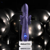Evolved - Vibrator Kelinci Isi Ulang Wings of Frenzy (Ungu)