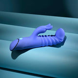 Evolved - Knock Knock Rechargeable Rabbit Vibrator (Blue)