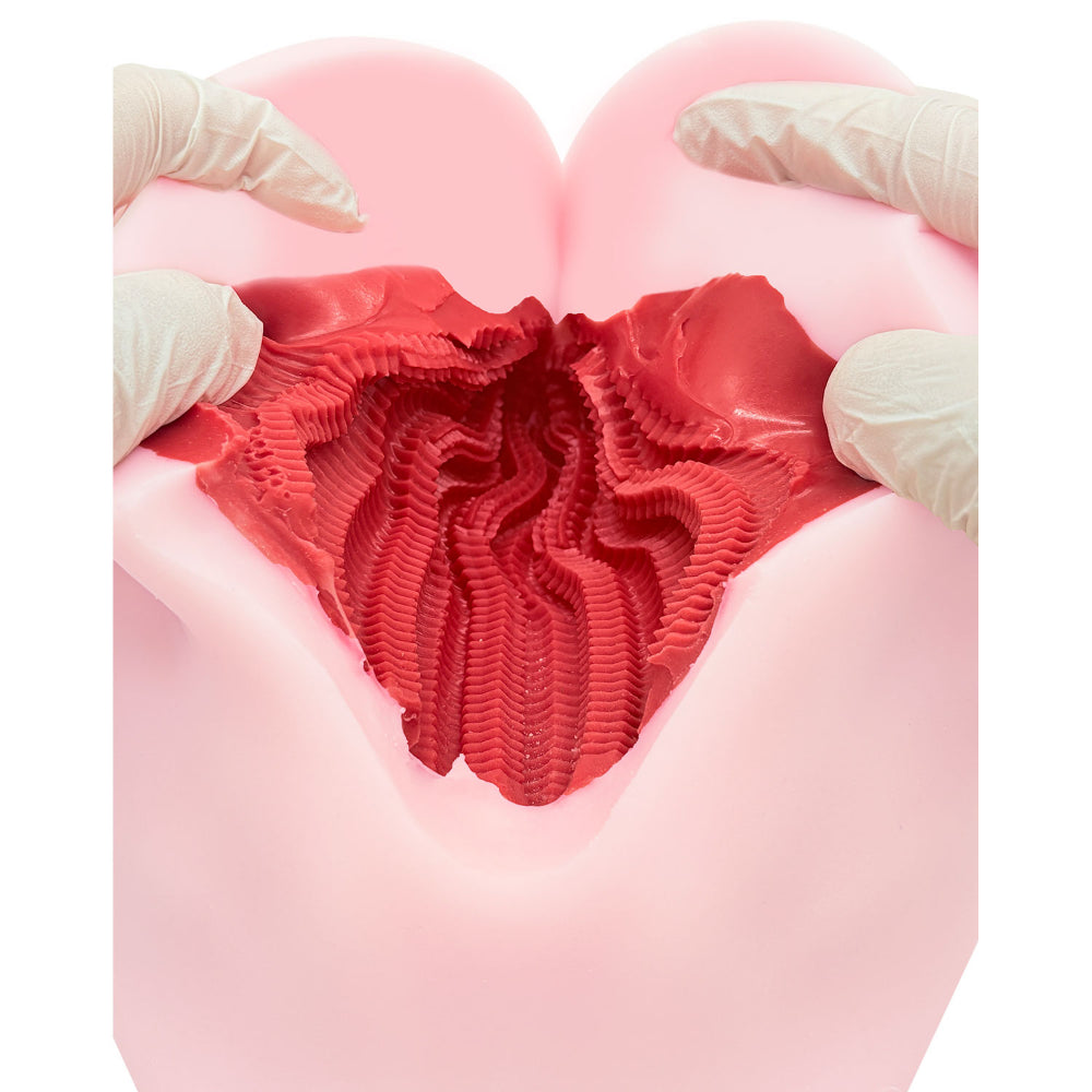 PEACH TOYS - Masturbator Lantai Mount Press ONE 3 kg (Merah Muda)