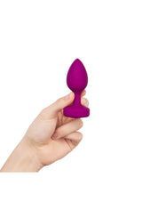B-Vibe - Rechargeable Vibrating Jewel Anal Plug S/M (Pink) – product view 9