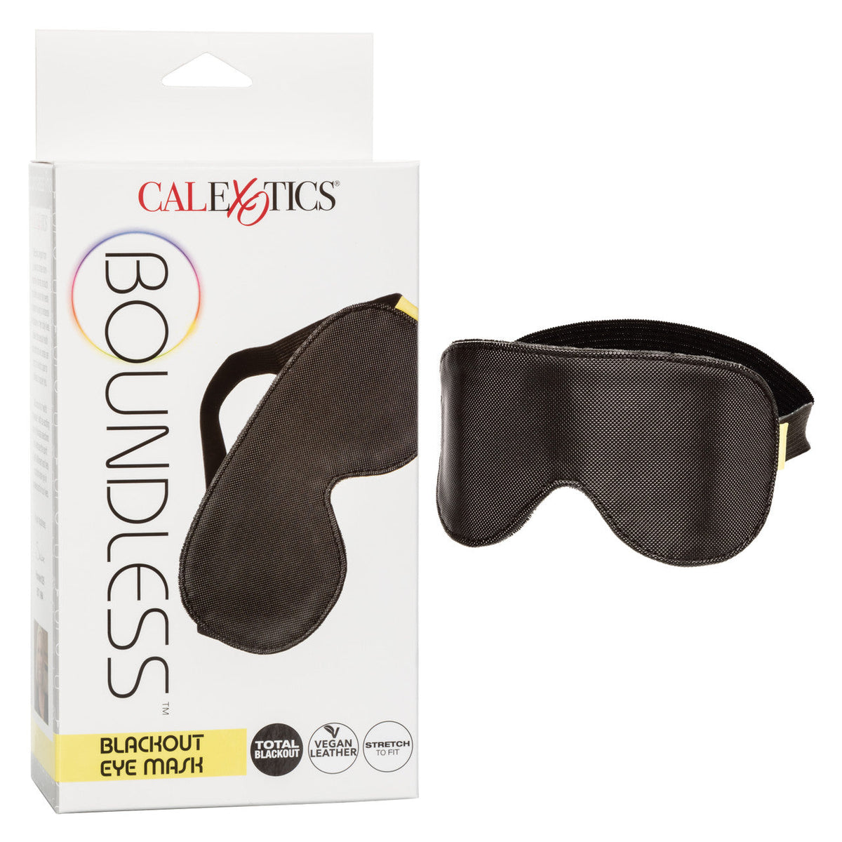 CalExotics - Boundless Padded Blackout Sensory Eye Mask (Black) – product image