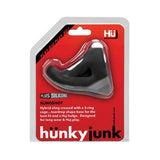 Hunky Junk - Slingshot Three Ring Teardrop Cock Sling (Black) – product view 3