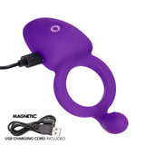 CalExotics - Closer Ring Passion Rechargeable Vibrating Cock Ring (Purple) CE2150 CherryAffairs