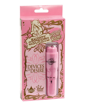 Doc Johnson - Naughty Secrets Pocket Rocket Bullet Vibrator (Pink) DJ1226 CherryAffairs