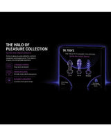 Dr. Tush's - Halo of Pleasure Glass Anal Plug Set DT1005 CherryAffairs