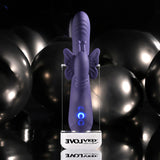 Evolved - Wings of Frenzy Rechargeable Rabbit Vibrator (Purple) EV1221 CherryAffairs