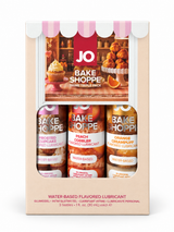 Pelumas Berbasis Air Beraroma System JO - Tri-Me Bake Shoppe Paket Tiga 3 × 30 ml