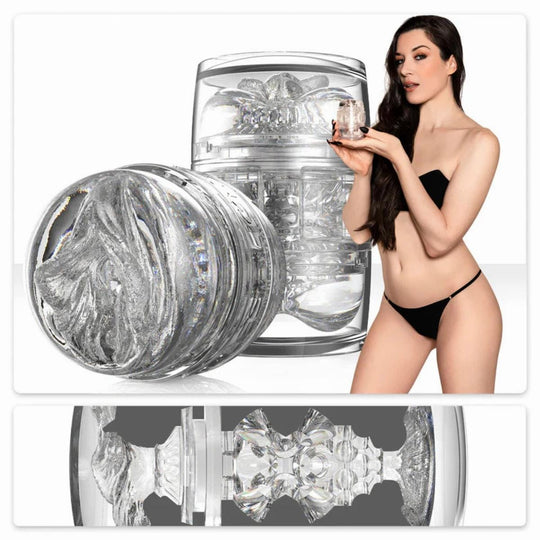 Fleshlight - Quickshot Stoya RP Stoker Masturbator (Transparan)
