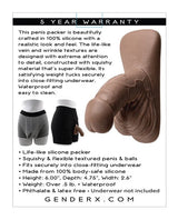 Gender X - 4-Inch Silicone Gender-Affirming Packer CherryAffairs