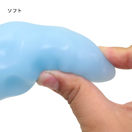 Dildo Cangkir Hisap Silikon Fantasi Lembut Tomax - Ice Dragon Biru Es (Biru)