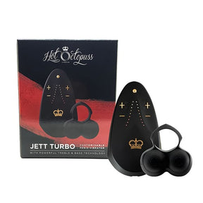 Hot Octopuss - Jett Turbo Penis Vibrator (Black) HO1021 CherryAffairs