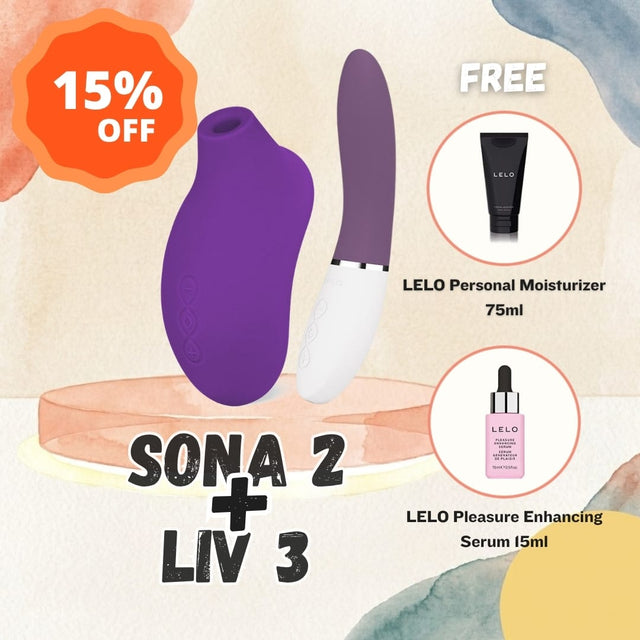 LELO Sexual Health September: Dual Discovery Set CherryAffairs