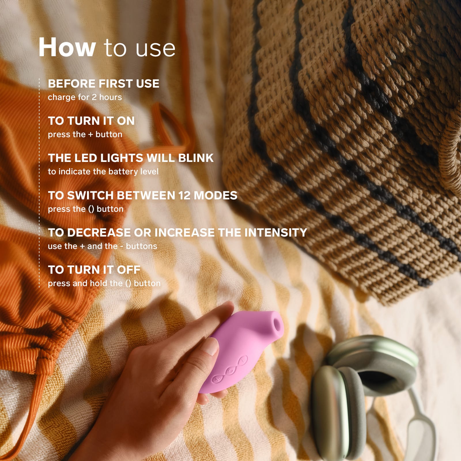 LELO SONA 2 Travel control guide