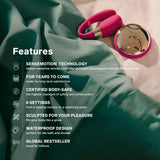 LELO - Tiani 3 Remote Control Couple's Massager CherryAffairs