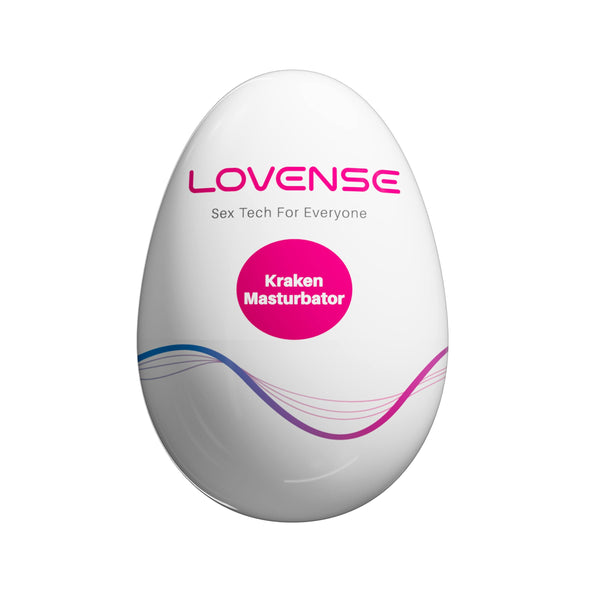 Lovense - Kraken Paket 6 Telur Masturbator Elastis Lembut (Putih)