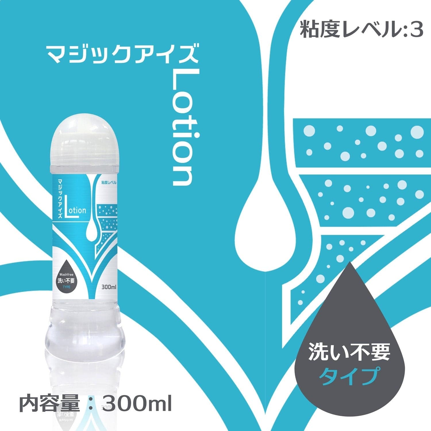 Magic Eyes - No Washing Type Lotion Lubricant CherryAffairs