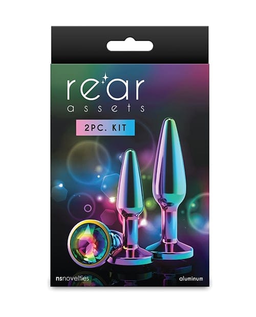 NS Novelties - Rear Assets Tapered Metal Anal Plug Training Set CherryAffairs