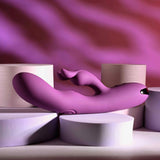 Playboy - Busy Bunny Rechargeable Rabbit Vibrator (Purple) PLB1029 CherryAffairs