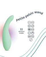 plusOne - Petite Heated Vibrating Pelvic Floor Therapy Wand PO1014 CherryAffairs