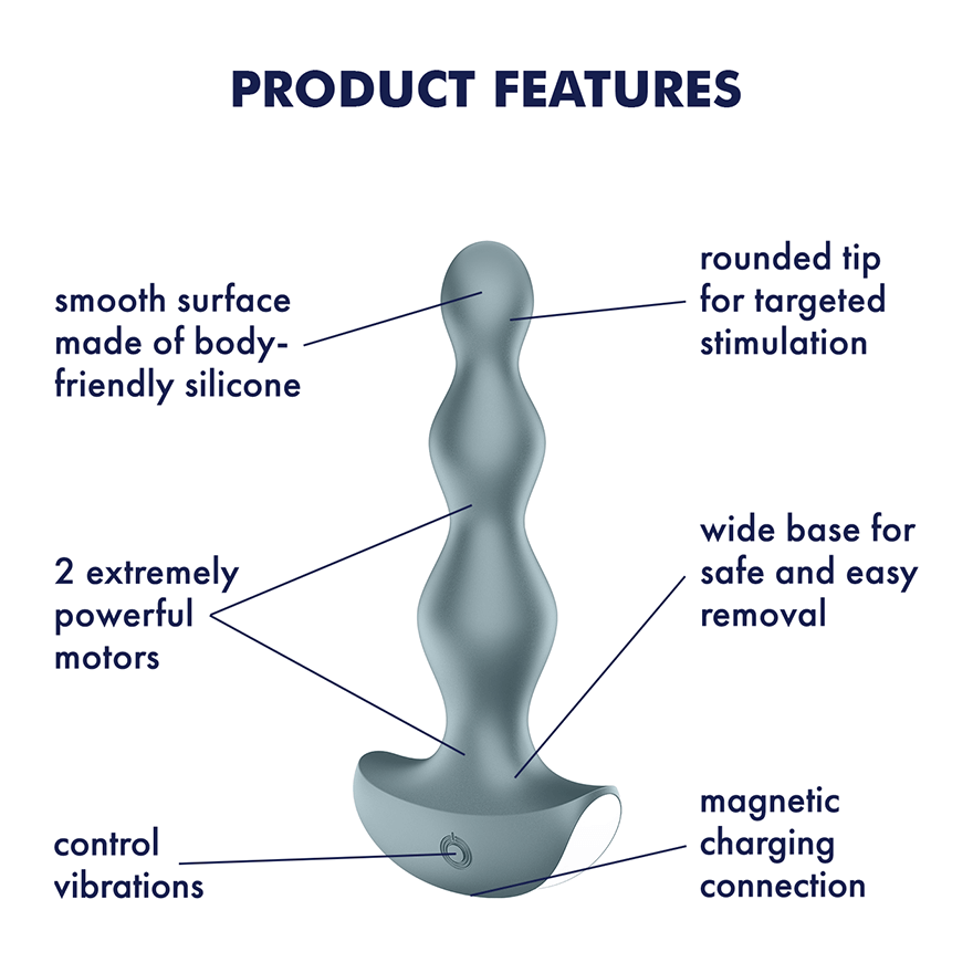 Satisfyer - Lolli Anal Plug 2 Vibrator CherryAffairs