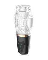 Secwell - Sucking & Vibrating Oral Masturbator (Black) SEC1005 CherryAffairs