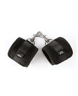 Sei Mio - Sensually Secured Velvet Handcuffs (Black) SEM1002 CherryAffairs
