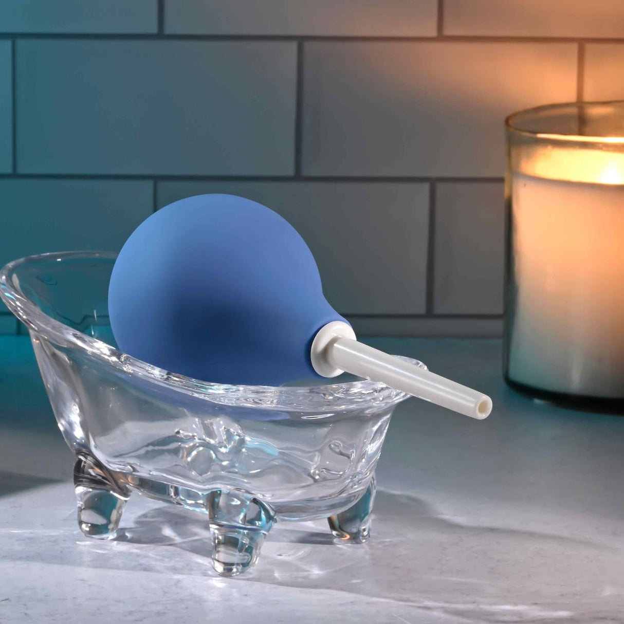 SELOPA - Squeaky Clean Anal Douche (Blue) EV1209 CherryAffairs