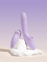 Svakom - DuoGlow App-Controlled Thrusting Beaded G-Spot Vibrator Set SK1079 CherryAffairs