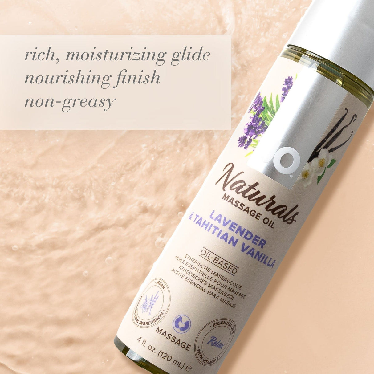 System Jo - Naturals Massage Oil CherryAffairs