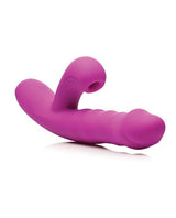 XR Brands - Bang! Thrusting & Sucking Rabbit Vibrator (Purple) XR1104 CherryAffairs