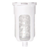 Zero Tolerance - The Thrusting Rechargeable Vibrating Stroker Masturbator (White) ZR1043 CherryAffairs