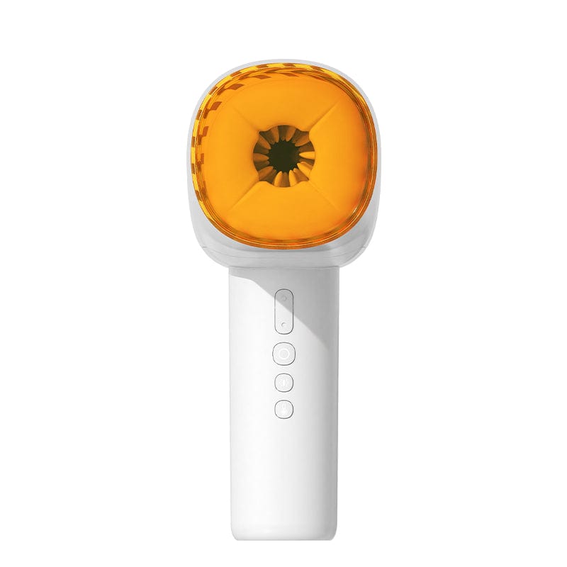 AK - Super S1 Heat Thrusting Masturbator (White)    Masturbator Soft Stroker (Vibration) Rechargeable
