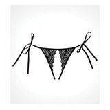 Allure Lingerie - Adore Lolita Crotchless Panty O/S (Black) ALL1016 CherryAffairs