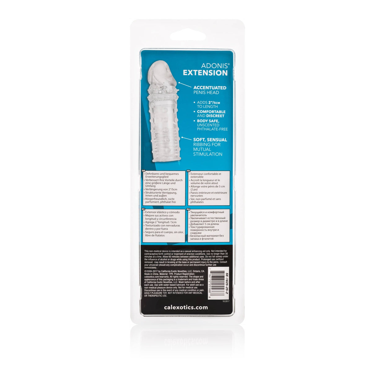 California Exotics - Adonis Penis Extension 2" CherryAffairs