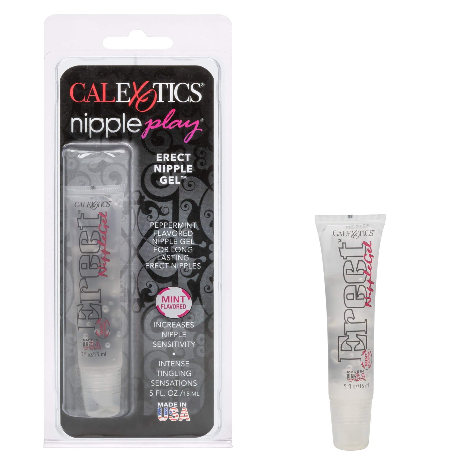 California Exotics - Nipple Play Mint Flavored Erect Nipple Arousal Gel 15ml CE1815 CherryAffairs