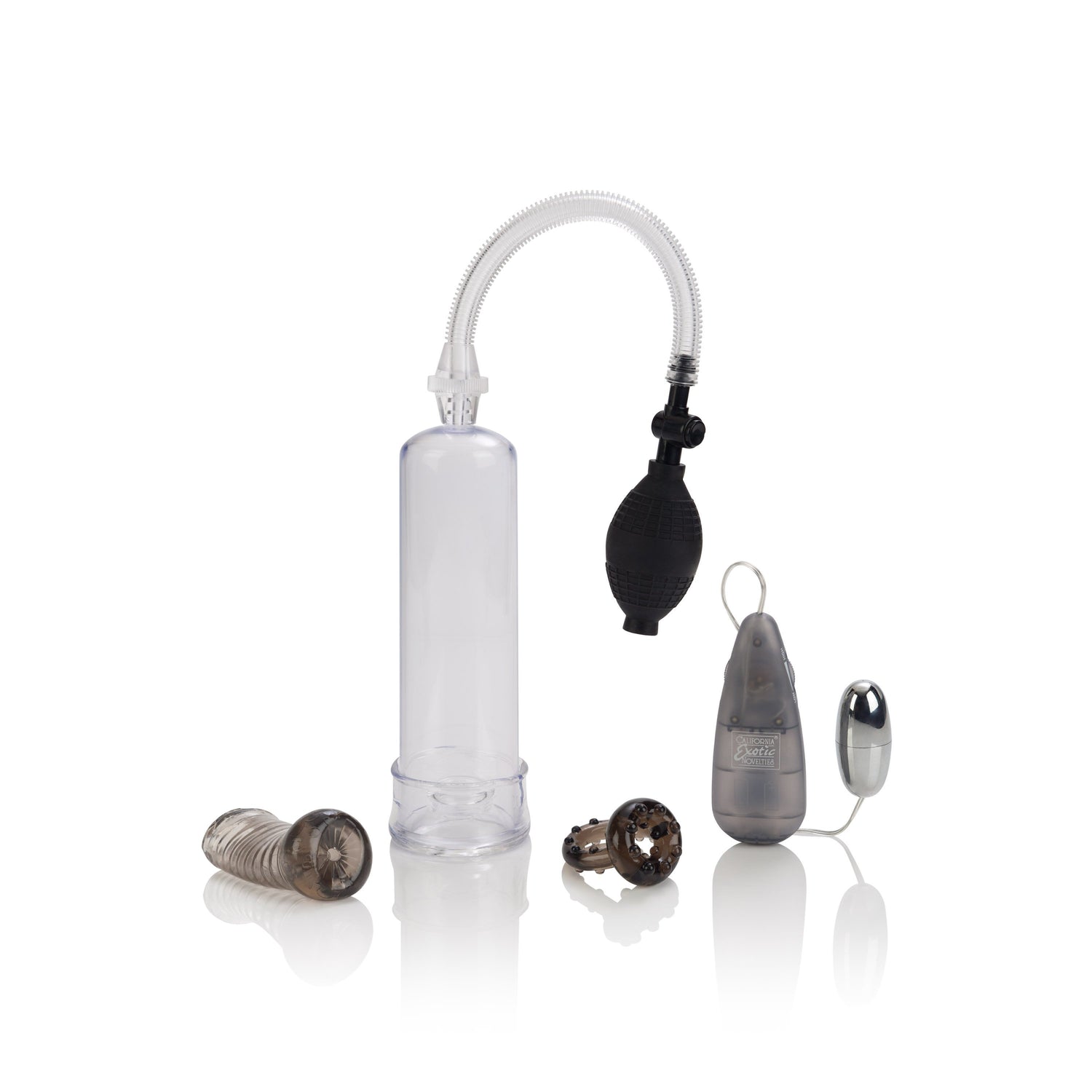 California Exotics - Optimum Series Sta-Hard Erector Set (Clear) CE1513 CherryAffairs